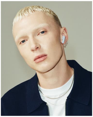 Urbanears Boo true wireless in-ear høretelefoner (slightly blue)