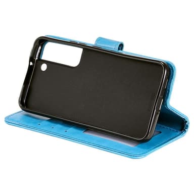 SKALO Samsung S22+ Mandala Flip Cover - Blå - Blå