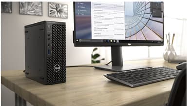 Dell Precision 3240 CFF i7/16/512 GB stationær og kompakt computer (sort)