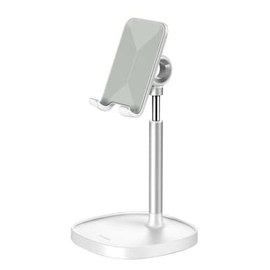Justerbar universal bordstativ til mobiltelefon tablet Iphone Ipad indehaver af aluminium drejelig mobilt stativ 360 grader