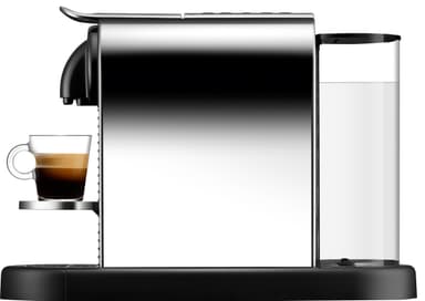 Nespresso CitiZ kaffemaskine fra Delonghi EN220M (platin/titanium)