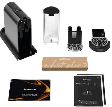 Nespresso CitiZ kaffemaskine fra Delonghi EN220T (platin/stål)