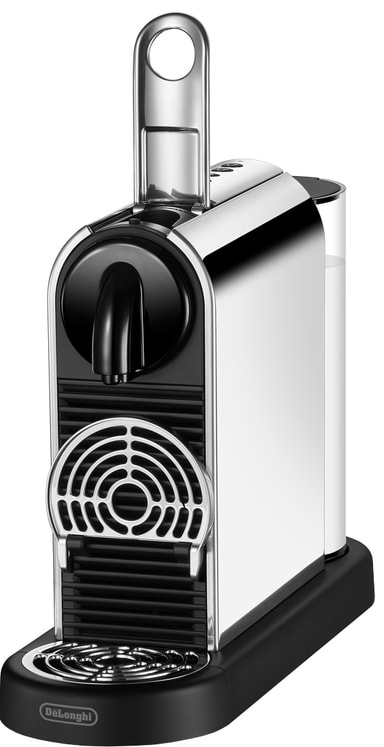 Nespresso CitiZ kaffemaskine fra Delonghi EN220M (platin/titanium ...