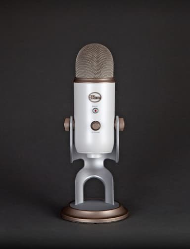Blue Yeti mikrofon (vintage hvid)