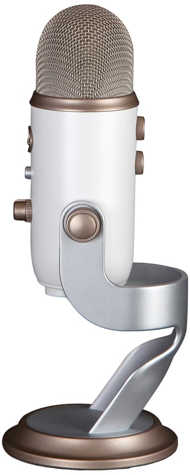 Blue Yeti mikrofon (vintage hvid)