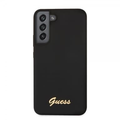 Guess Samsung Galaxy S22 Plus Cover Script Metal Logo Sort