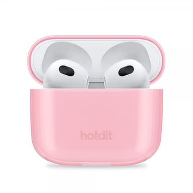 holdit AirPods 3 Cover Seethru Bright Pink
