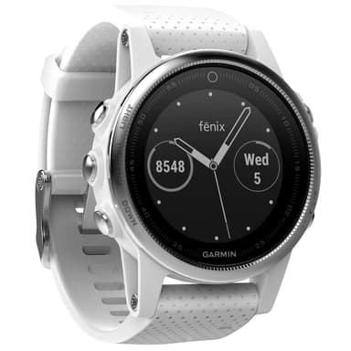 basen Luftfart hierarki Garmin Fenix 5s multi-sportsur (Carrera White) | Elgiganten