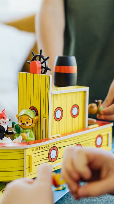 BAMSE TRÆBÅD VIKTORIA