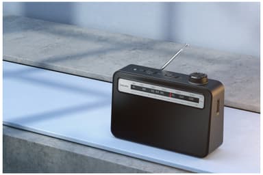 Philips R2506 transportabel og analog radio