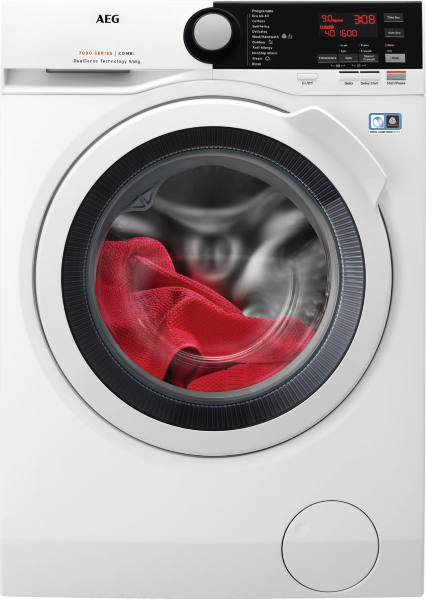 AEG vaskemaskine/tørretumbler L7WEG963E (hvid)