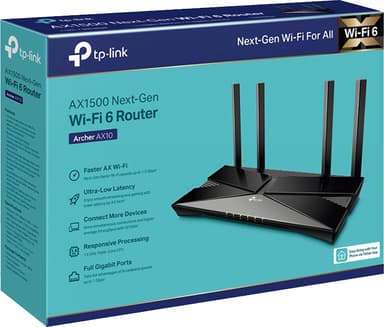 TP-Link AX10 dual-band wi-fi 6 router