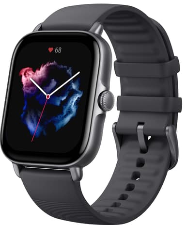 Amazfit GTS 3 smartwatch (graphite black)