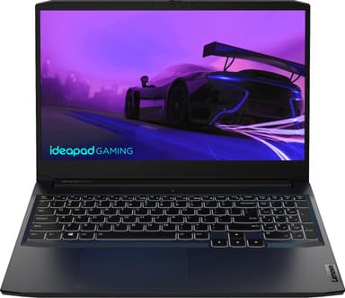 Lenovo IdeaPad Gaming 3 i5-11/16/512/3050/120 Hz 15,6" bærbar gaming computer