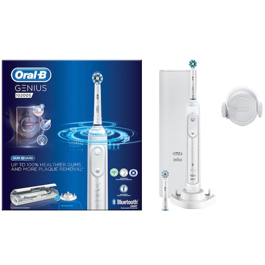 Elektriske tandbørster Genius 10200S White CA.