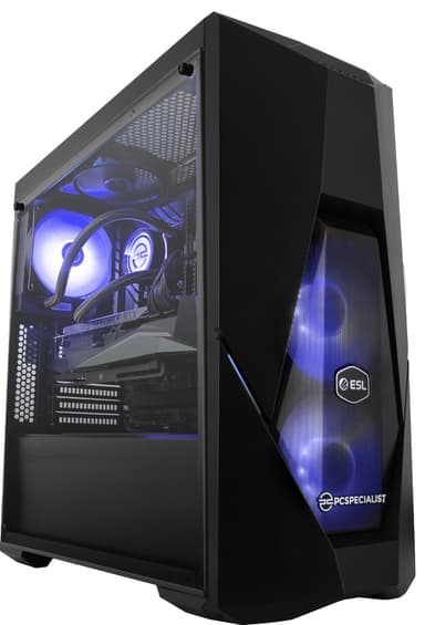 PCSpecialist ESL Pro i7K-12/16/1000/3080 stationær gaming computer