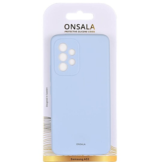 Onsala Silicone cover til Samsung Galaxy A53 (Light Blue)