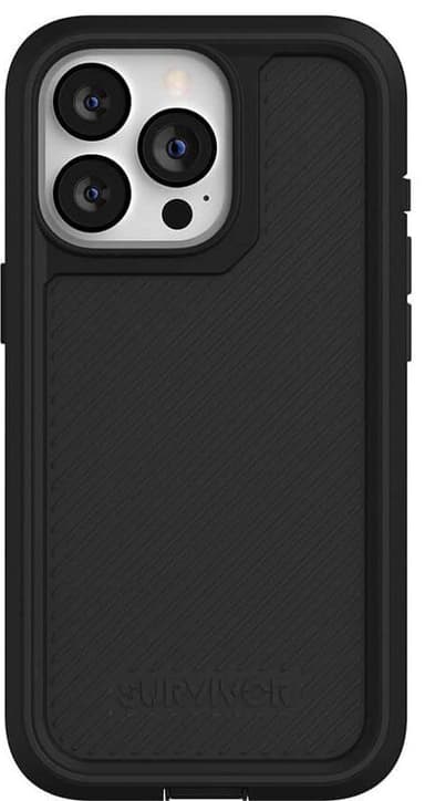 SURVIVOR Earth cover til iPhone 13 Pro (sort)