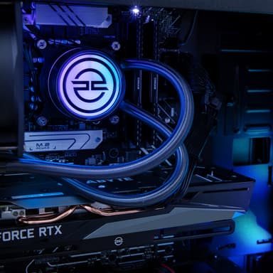 PCSpecialist ESL Play i5-12/16/500/3050 stationær gaming computer