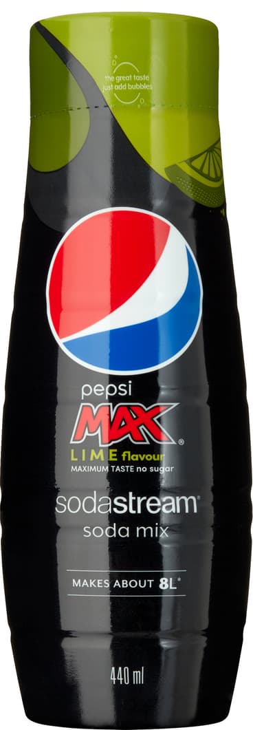 Sodastream Pepsi MAX Lime smag 1100014770