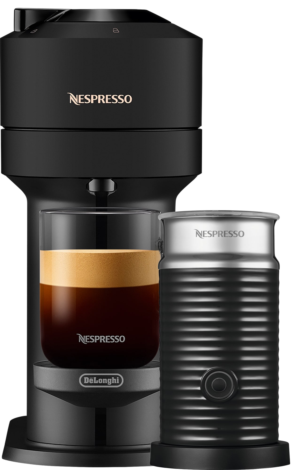 Nespresso Vertuo Next kaffemaskine fra DeLonghi ENV120BMAE (sort) thumbnail