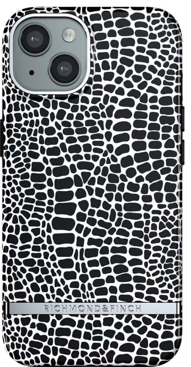 R&F mobilcover til iPhone 13 (black croc)