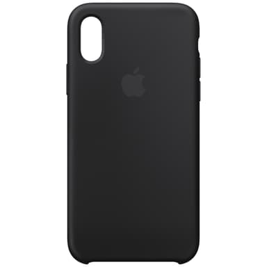 Apple iPhone Xs silikonecover - (sort)