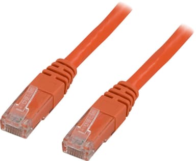 DELTACO U/UTP Cat5e patchkabel, 3m, orange