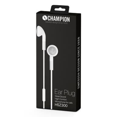 Ørepropper headset Vit |