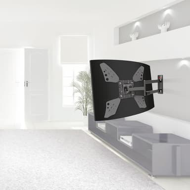 Barkan Flat/ Curved TV Wall Mount 3400L Wall Mount, Full motion, 40-70 ", Maksimal vægt (kapacitet) 40 kg, Sort