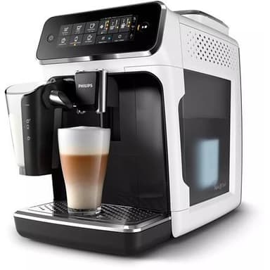 Philips Espresso kaffemaskine EP3243/50 Pumpetryk 15 bar, Indbygget mælkeskummer, Fuldautomatisk, 1500 W, Sort/hvid