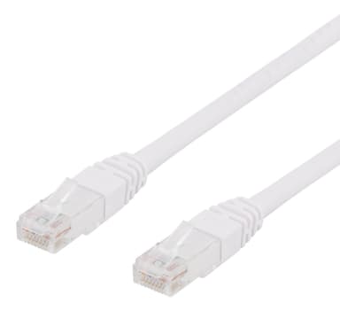 DELTACO U/UTP Cat6 patchkabel, LSZH (Low Smoke Zero Halogen), 20m, hvi