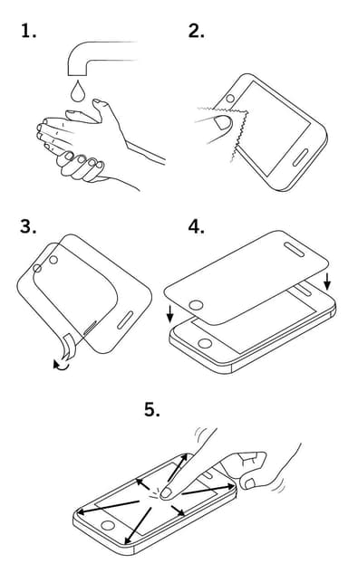 DELTACO screen protector, Xiaomi Redmi 7A, 2.5D glass