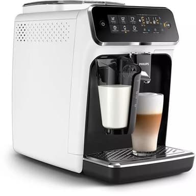 Philips Espresso kaffemaskine EP3243/50 Pumpetryk 15 bar, Indbygget mælkeskummer, Fuldautomatisk, 1500 W, Sort/hvid