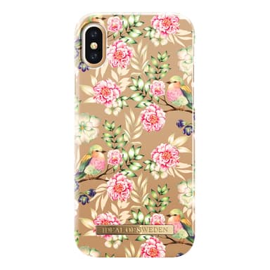 iDeal cover til iPhone X (champagne birds)