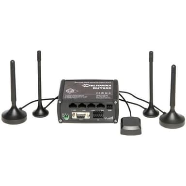 Teltonika RUT955 GSM-3G-4G router, dual sim, 4G up to 150 Mbps, black