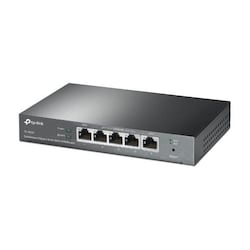 TP-LINK SafeStream Multi-WAN VPN-router TL-R605 802.1q, 10/100/1000 Mbit/s, Ethernet LAN (RJ-45) porte 1 Fast Gigabit LAN-port, 3 udskiftelige Gigabit WAN/LAN-porte, 1 fast Gigabit WAN Havn
