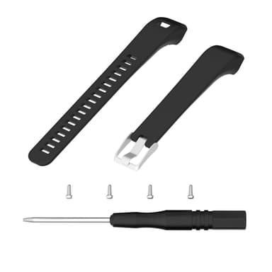 Garmin Vivosmart HR armbånd silikone 7 dele Sort (L)