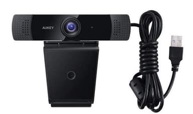 Aukey Webcam PC-LM1E Sort, USB 2.0