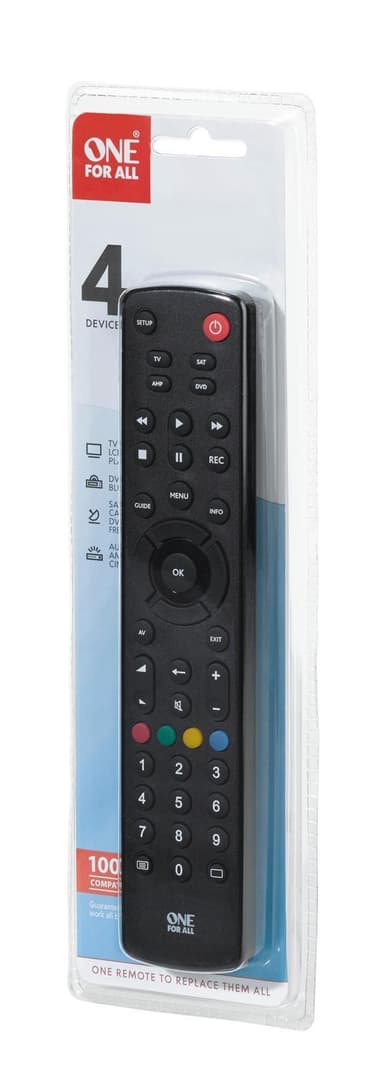 URC 1240 Universal Fjernbetjening - Kontur 4