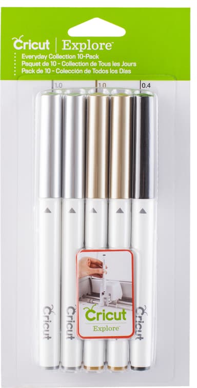 Cricut Explore/Maker kuglepenssæt 10-pak (everyday collection)