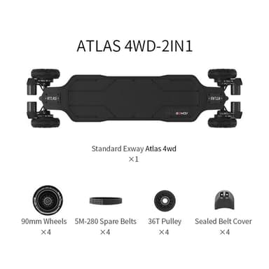 Exway ATLAS Carbon 4WD