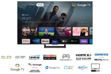 TCL 75   QLED860 4K LED TV (2022)