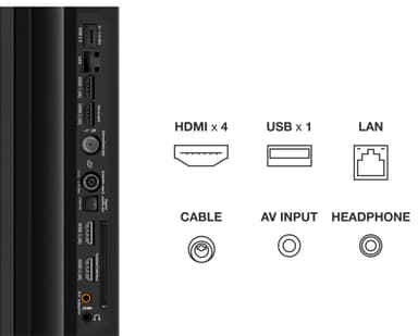 TCL 55'' QLED860 4K LED TV (2022)