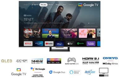 TCL 55'' QLED860 4K LED TV (2022)