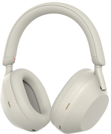 Sony WH-1000XM5 trådløse around-ear høretelefoner (hvid)