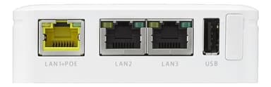 ZYXEL 802.11ac Wall Plate Unified Access Point, PoE, white