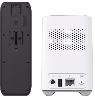 Eufy 2K Dual Cam Video Doorbell +Eufy Security HomeBase 2 port Elgiganten