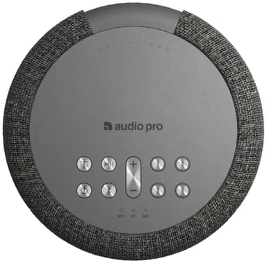 Audio Pro A10 MKII højttaler til flere rum (mørkegrå)