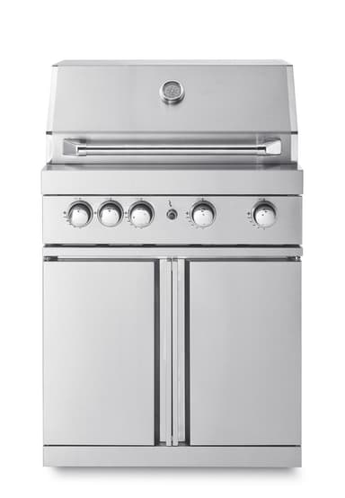 Myoutdoorkitchen- Fritstående Gasgrill med 4 effektive blus og infravarme